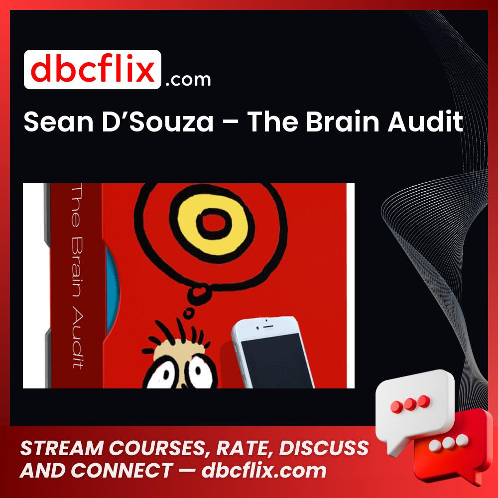 download, downloadbusinesscourse, drive, fast, free, google, mega, rapidgator, torrent Sean D’Souza – The Brain Audit