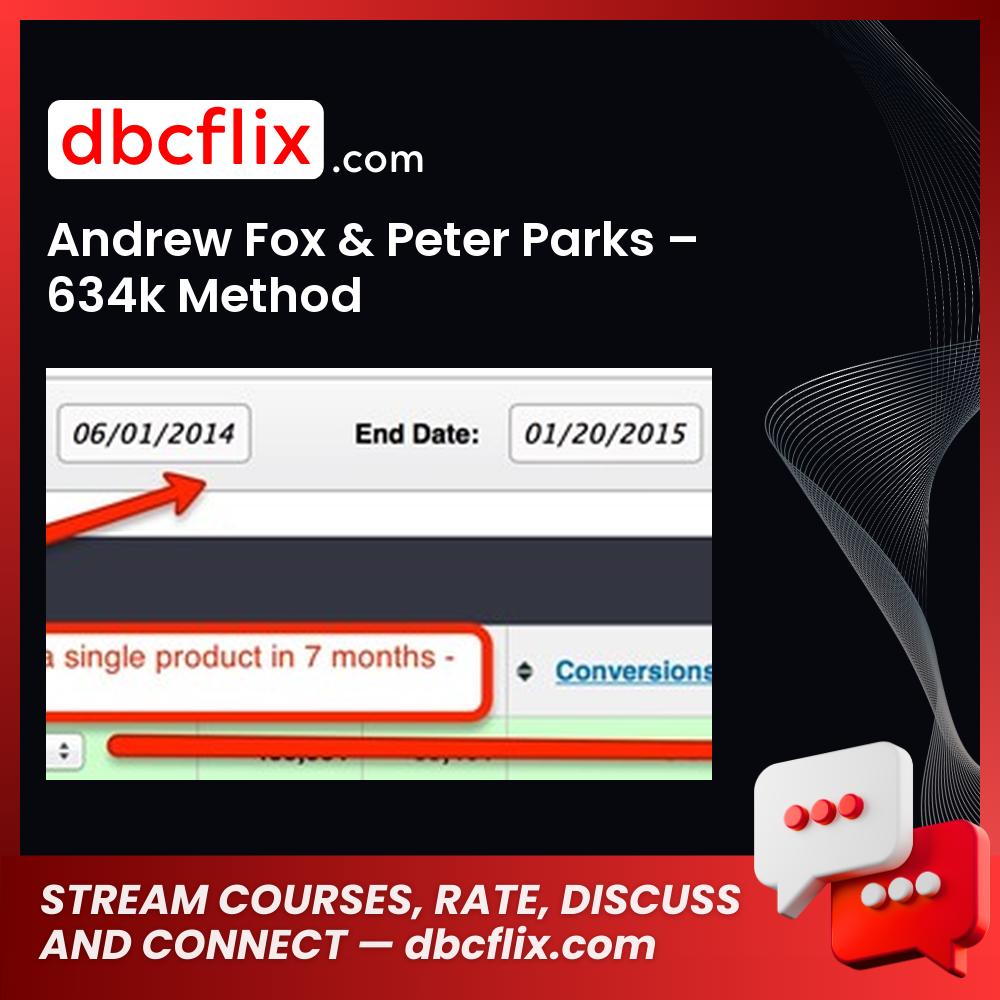 Andrew Fox Peter Parks 634k Method FREE DOWNLOAD