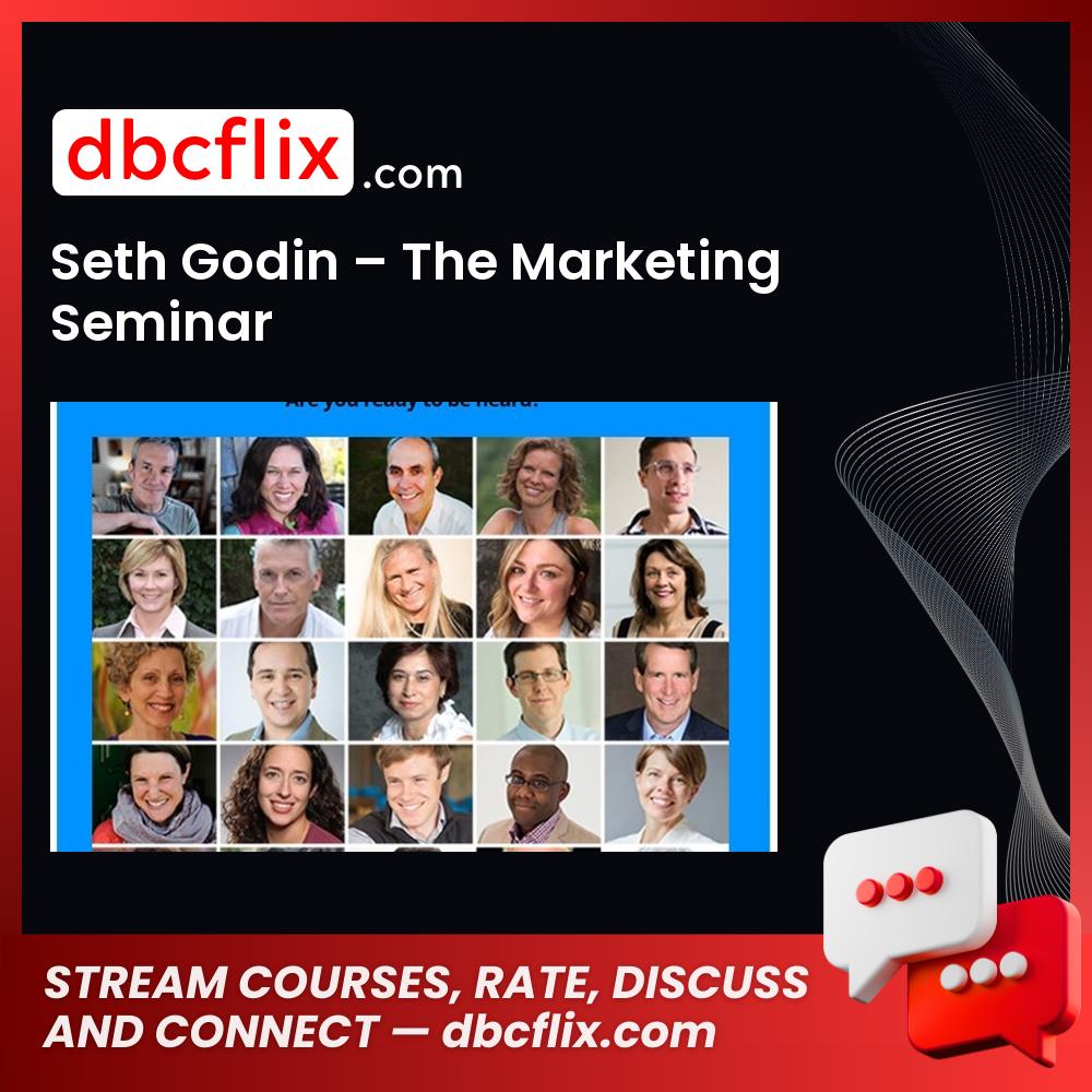 Seth Godin The Marketing Seminar FREE DOWNLOAD