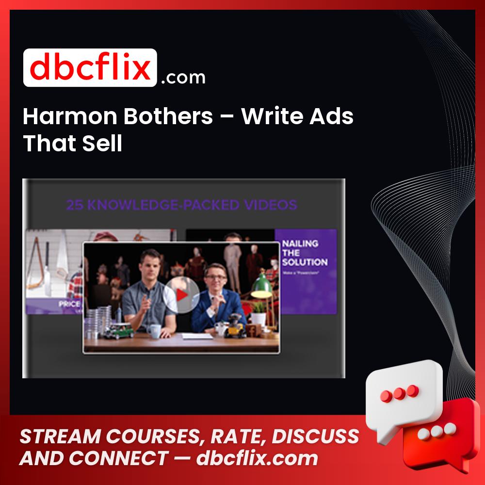 Harmon Bothers Write Ads That Sell FREE DOWNLOAD