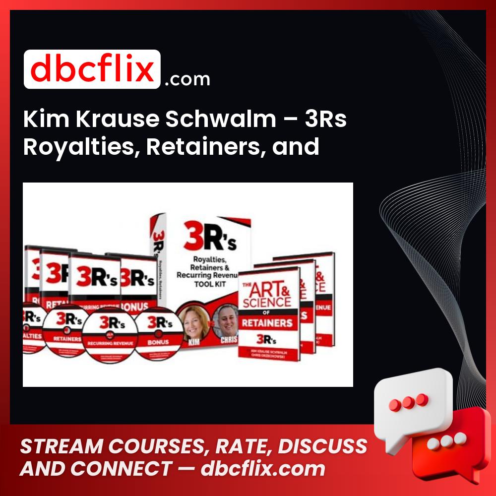 and Recurring Revenue Complete Virtual Program, download, downloadbusinesscourse, drive, fast, free, google, mega, rapidgator, Retainers, torrent Kim Krause Schwalm – 3Rs Royalties