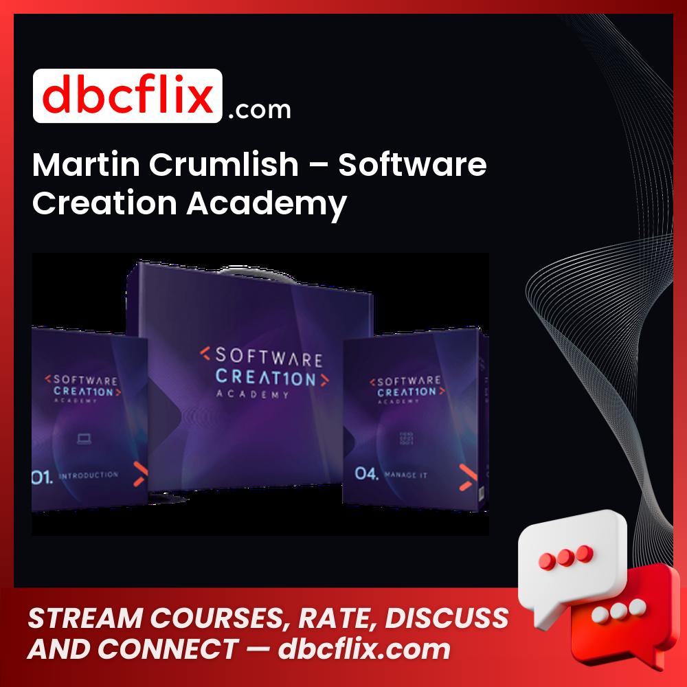 Martin Crumlish Software Creation Academy