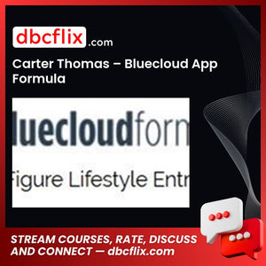 Carter Thomas Bluecloud App Formula FREE DOWNLOAD