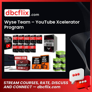 download, downloadbusinesscourse, drive, fast, free, google, mega, rapidgator, torrent, Wyse Team – YouTube Xcelerator Program