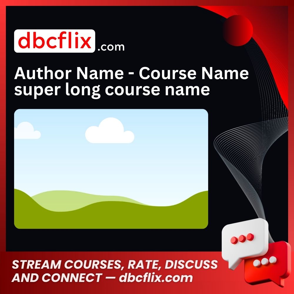 Test Author Name - Test Course Name