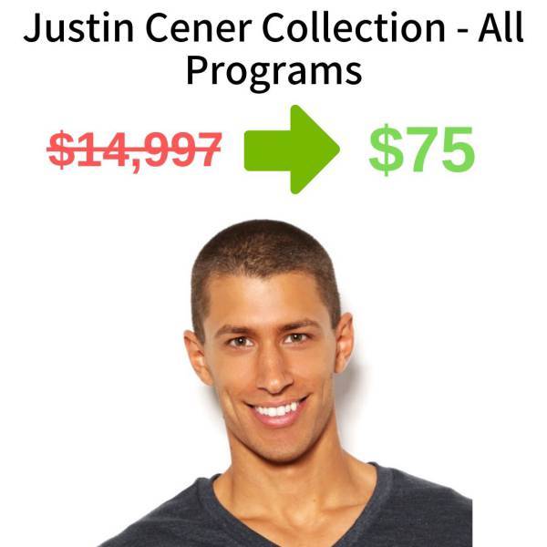 Justin Cener Collection - All Programs FREE DOWNLOAD