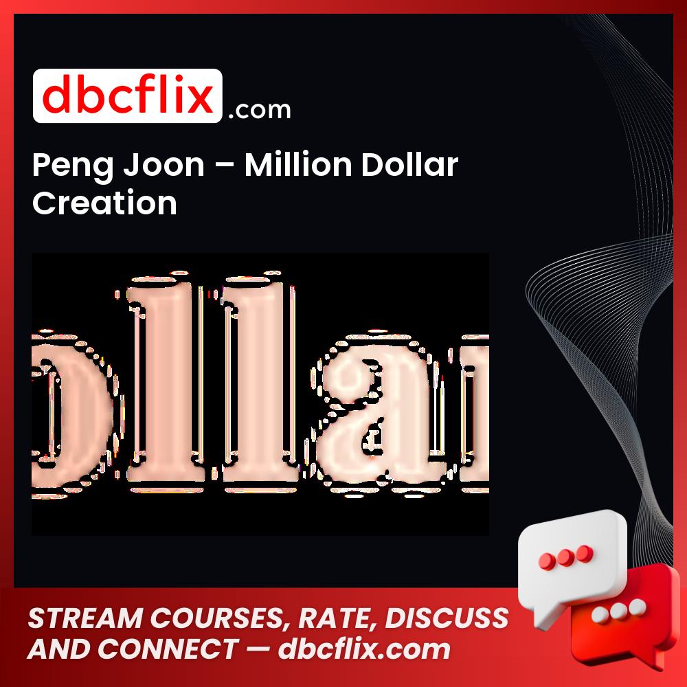 Peng Joon Million Dollar Creation FREE DOWNLOAD