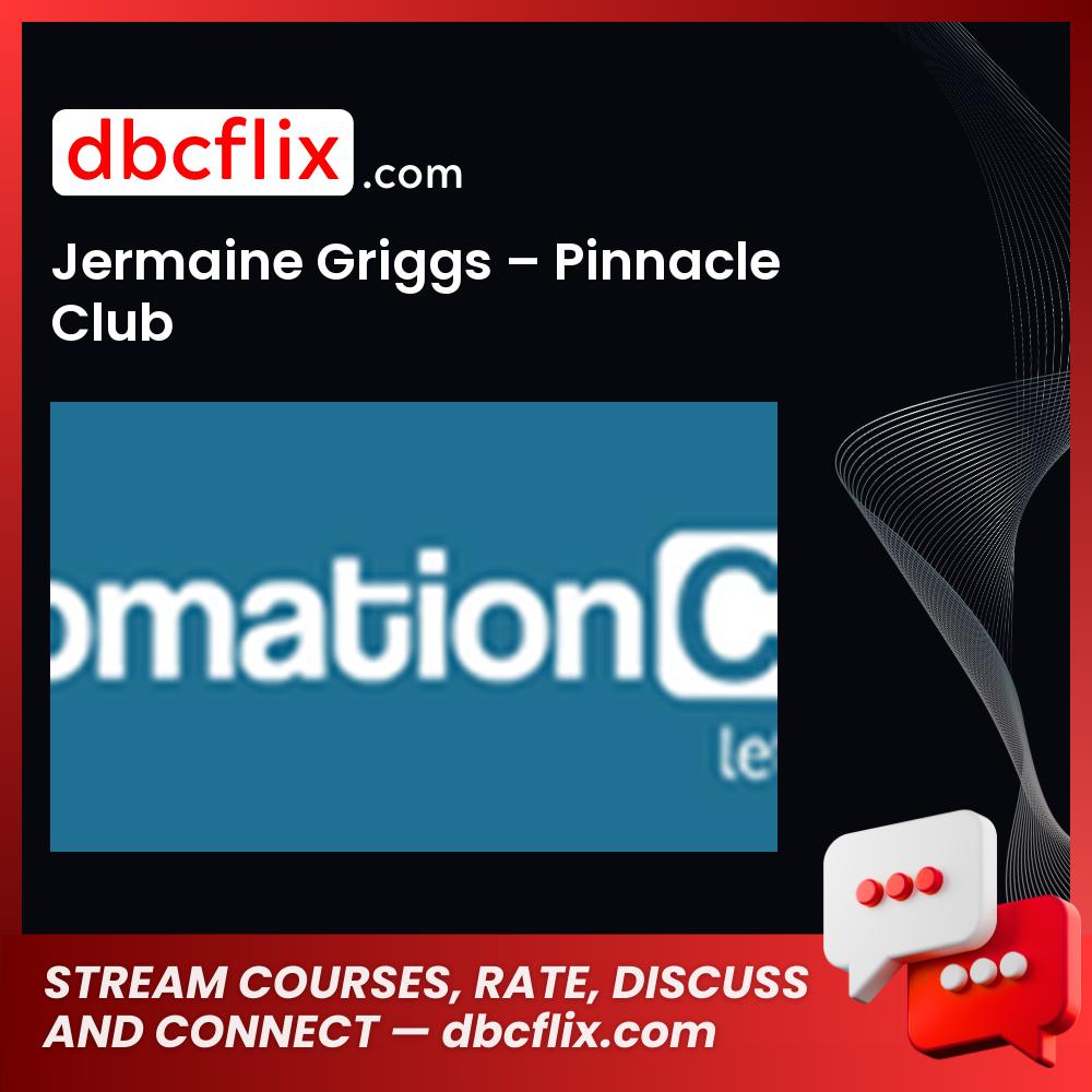 Jermaine Griggs Pinnacle Club FREE DOWNLOAD