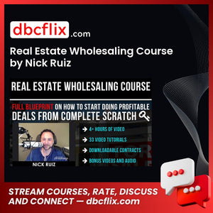 download, downloadbusinesscourse, drive, fast, free, google, mega, rapidgator, torrent Real Estate Wholesaling Course by Nick Ruiz