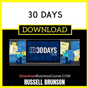 Russell Brunson 30 Days FREE DOWNLOAD