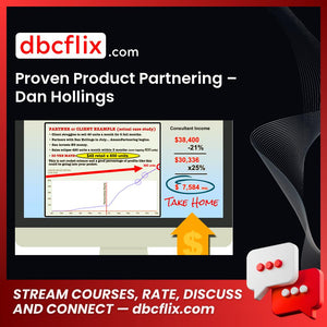 Proven Product Partnering – Dan Hollings free downoad, dbcflix, dbcflix.com, storedbc.com, downloadbusinesscourse, mega, google drive