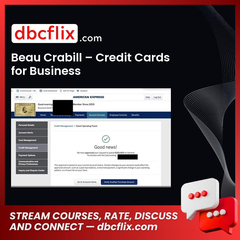 Beau Crabill Credit Cards For Business FREE DOWNLOAD