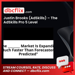 Justin Brooks (AdSkills) – The AdSkills Pro 5 Level Progression Matrix free downoad, dbcflix, dbcflix.com, storedbc.com, downloadbusinesscourse, mega, google drive
