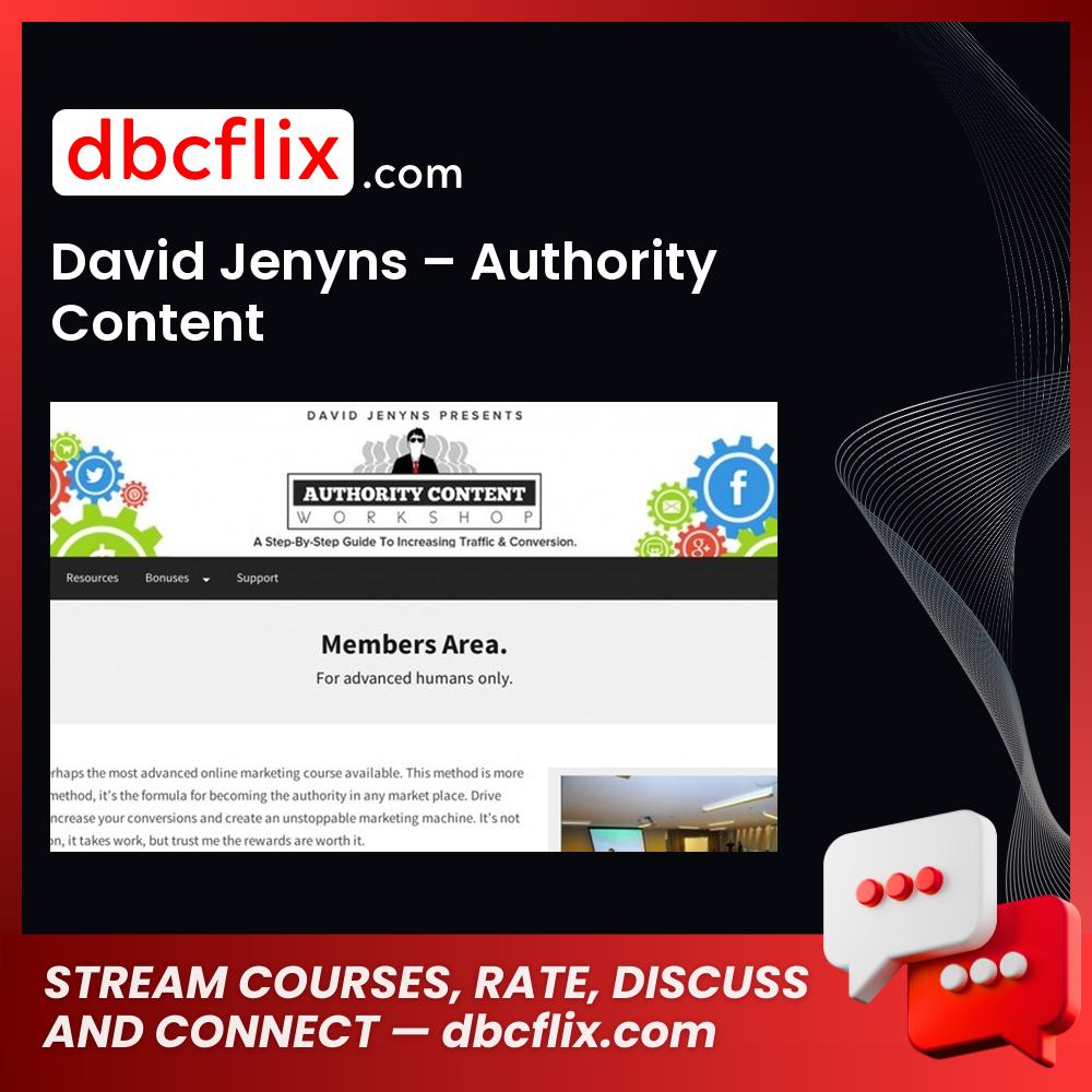 David Jenyns Authority Content FREE DOWNLOAD