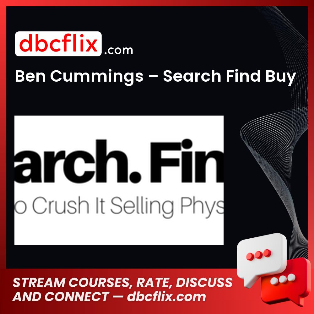 Ben Cummings Search Find Buy FREE DOWNLOAD