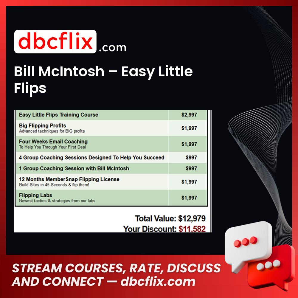 Bill McIntosh Easy Little Flips FREE DOWNLOAD