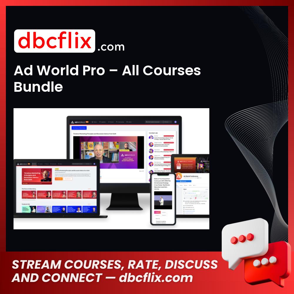 Ad World Pro – All Courses Bundle free downoad, dbcflix, dbcflix.com, storedbc.com, downloadbusinesscourse, mega, google drive