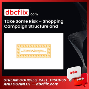 Take Some Risk – Shopping Campaign Structure and Management free downoad, dbcflix, dbcflix.com, storedbc.com, downloadbusinesscourse, mega, google drive