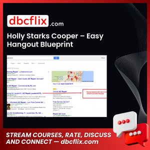 Holly Starks Cooper Easy Hangout Blueprint FREE DOWNLOAD