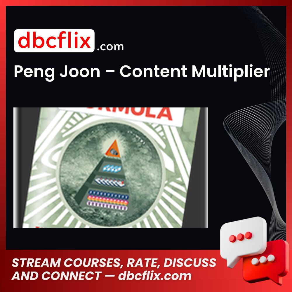 Peng Joon Content Multiplier FREE DOWNLOAD