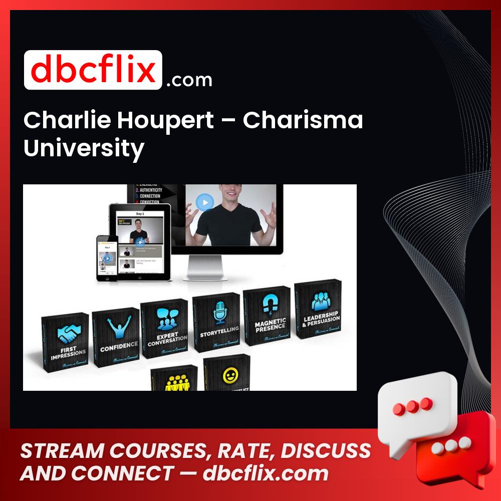 Charisma, Charlie, Charlie Houpert Charisma University free download, download, free, houpert, University