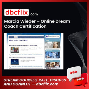 Marcia Wieder Online Dream Coach Certification FREE DOWNLOAD