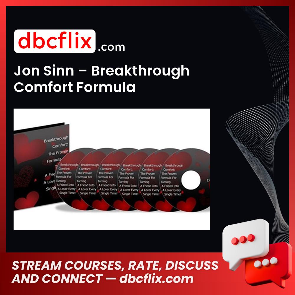 #jon #sinn #breakthrough #comfort #formula download #free #mega #googledrivejon, Breakthrough, comfort, formula download, free, google drive, mega, sinn