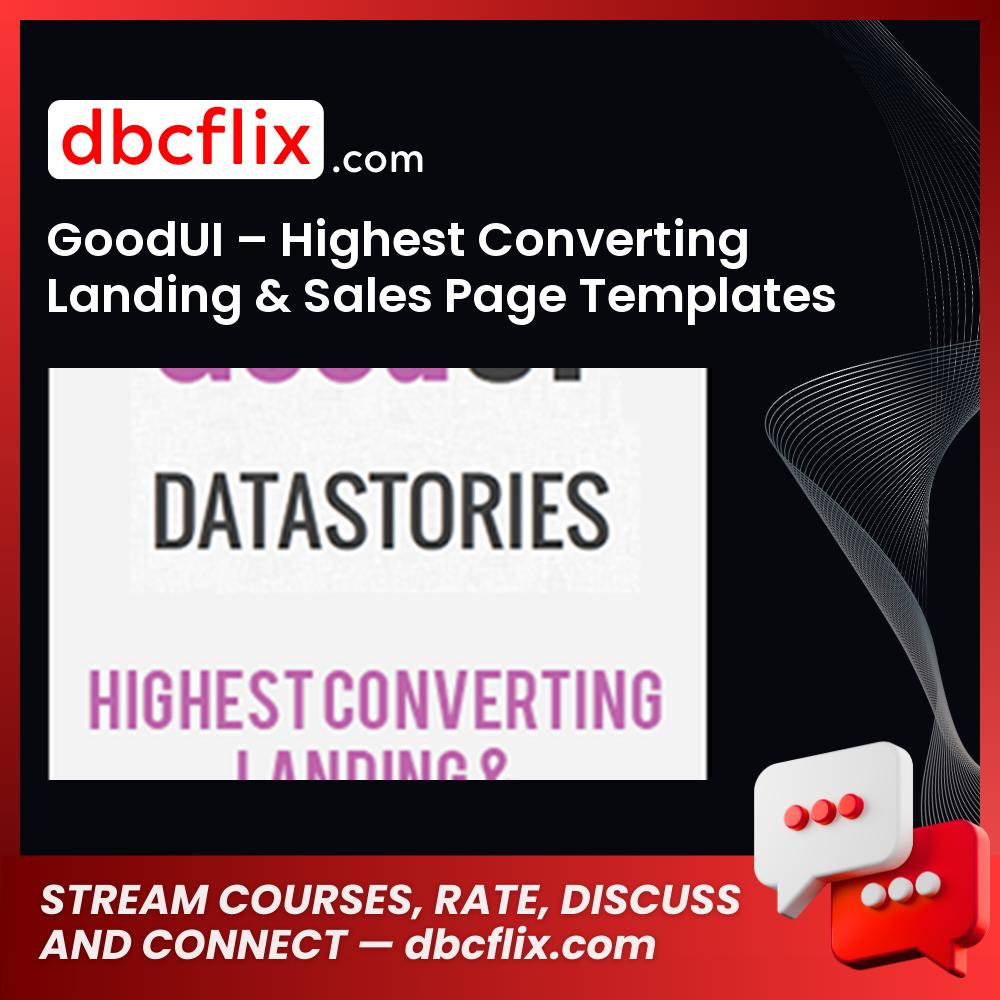 GoodUI – Highest Converting Landing & Sales Page Templates free downoad, dbcflix, dbcflix.com, storedbc.com, downloadbusinesscourse, mega, google drive