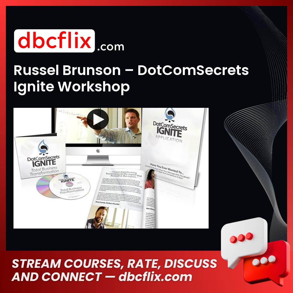 Russel Brunson Dotcomsecrets Ignite Workshop FREE DOWNLOAD