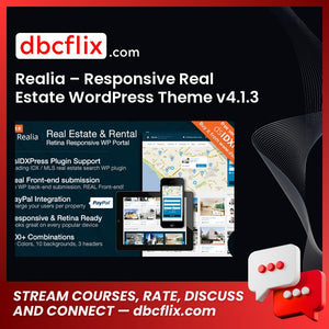 Realia – Responsive Real Estate WordPress Theme v4.1.3 Update – $48 free downoad, dbcflix, dbcflix.com, storedbc.com, downloadbusinesscourse, mega, google drive