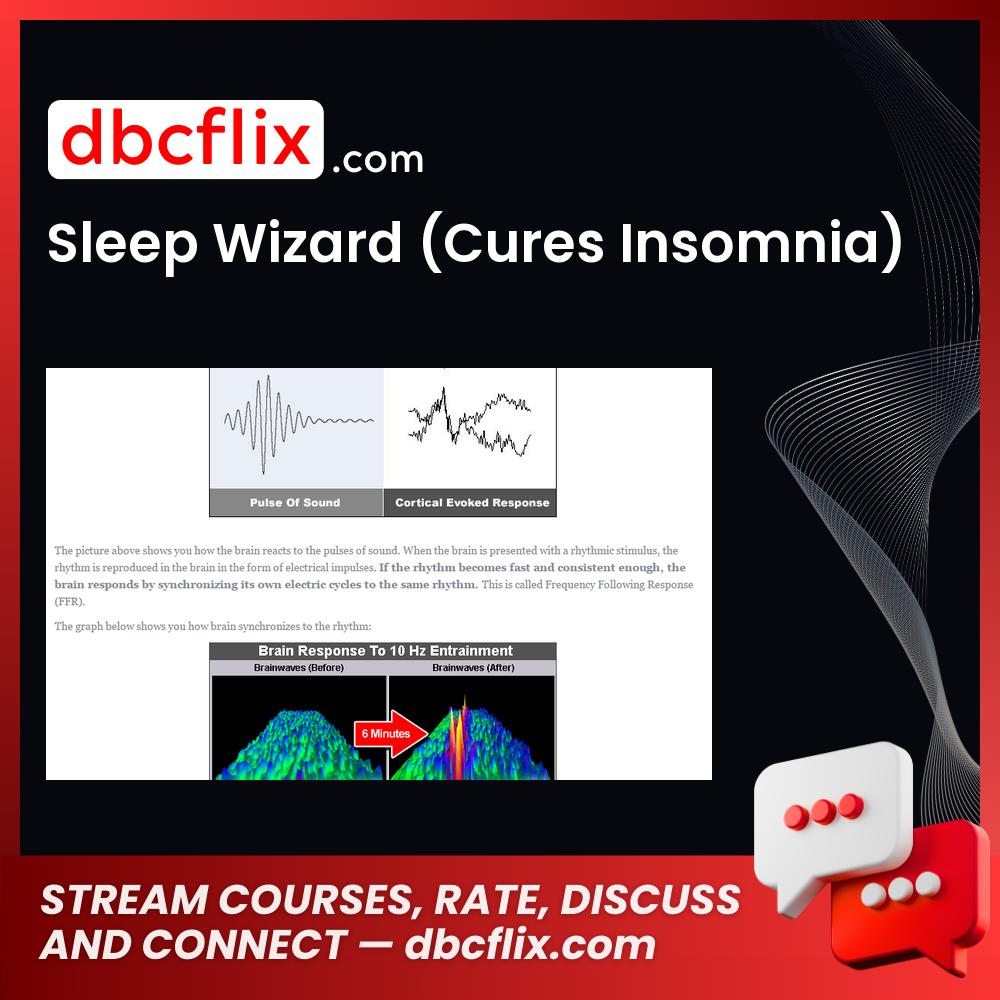 Sleep Wizard (Cures Insomnia) free downoad, dbcflix, dbcflix.com, storedbc.com, downloadbusinesscourse, mega, google drive