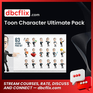 Toon Character Ultimate Pack free downoad, dbcflix, dbcflix.com, storedbc.com, downloadbusinesscourse, mega, google drive