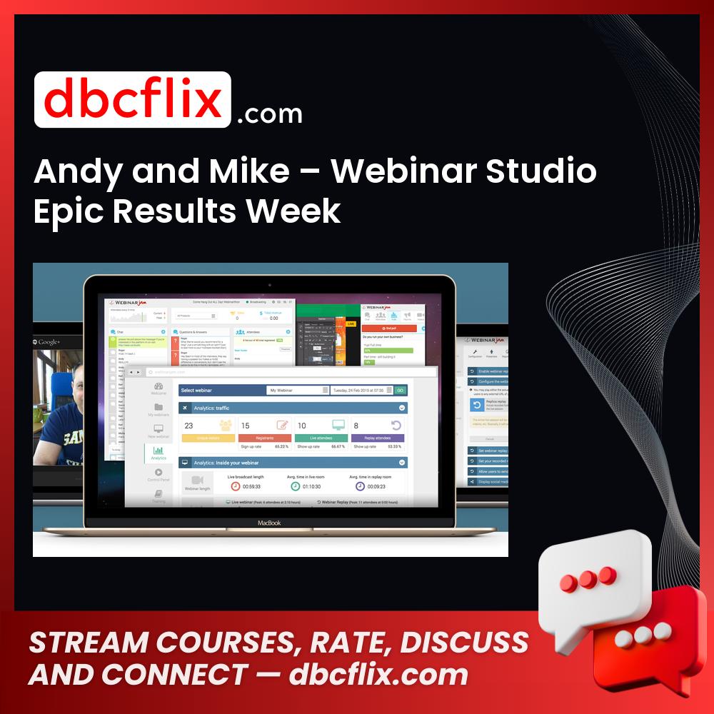 Andy and Mike – Webinar Studio Epic Results Week free downoad, dbcflix, dbcflix.com, storedbc.com, downloadbusinesscourse, mega, google drive