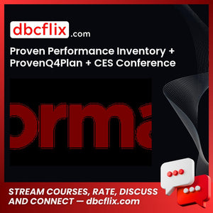 Proven Performance Inventory + ProvenQ4Plan + CES Conference 2015 free downoad, dbcflix, dbcflix.com, storedbc.com, downloadbusinesscourse, mega, google drive