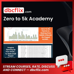 Zero to 5k Academy free downoad, dbcflix, dbcflix.com, storedbc.com, downloadbusinesscourse, mega, google drive