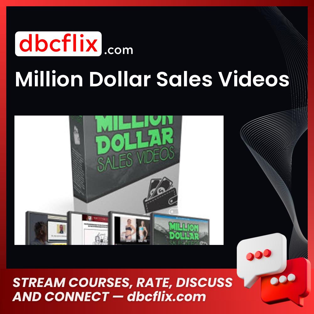 Million Dollar Sales Videos free downoad, dbcflix, dbcflix.com, storedbc.com, downloadbusinesscourse, mega, google drive