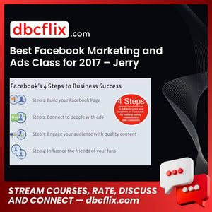 Best Facebook Marketing and Ads Class for 2017 – Jerry Banfield free downoad, dbcflix, dbcflix.com, storedbc.com, downloadbusinesscourse, mega, google drive