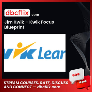 Jim Kwik Kwik Focus Blueprint FREE DOWNLOAD