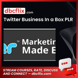 Twitter Business In A Box PLR FREE DOWNLOAD