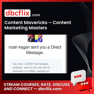 Content Mavericks – Content Marketing Masters free downoad, dbcflix, dbcflix.com, storedbc.com, downloadbusinesscourse, mega, google drive