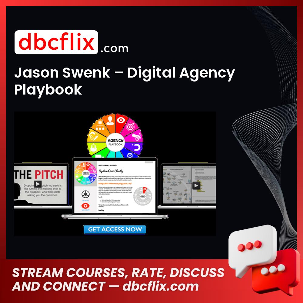 Jason Swenk Digital Agency Playbook FREE DOWNLOAD