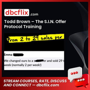 download, downloadbusinesscourse, drive, fast, free, google, mega, rapidgator, Todd Brown – The S.I.N. Offer Protocol Training, torrent