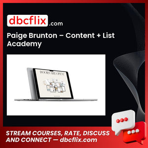 Paige Brunton – Content + List Academy free downoad, dbcflix, dbcflix.com, storedbc.com, downloadbusinesscourse, mega, google drive