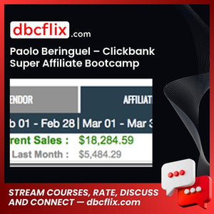 Paolo Beringuel Clickbank Super Affiliate Bootcamp FREE DOWNLOAD