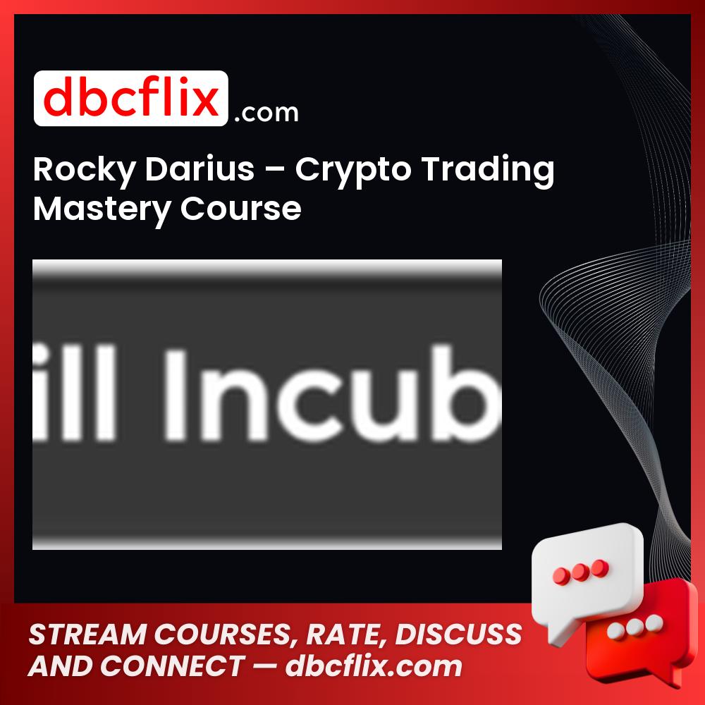 Rocky Darius Crypto Trading Mastery Course FREE DOWNLOAD