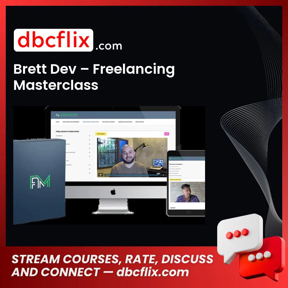 Brett Dev – Freelancing Masterclass free downoad, dbcflix, dbcflix.com, storedbc.com, downloadbusinesscourse, mega, google drive