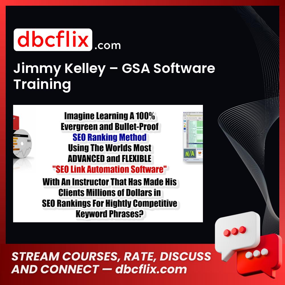 Jimmy Kelley Gsa Software Training FREE DOWNLOAD