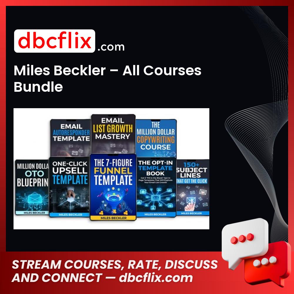 download, downloadbusinesscourse, drive, fast, free, google, mega, rapidgator, torrent Miles Beckler – All Courses Bundle