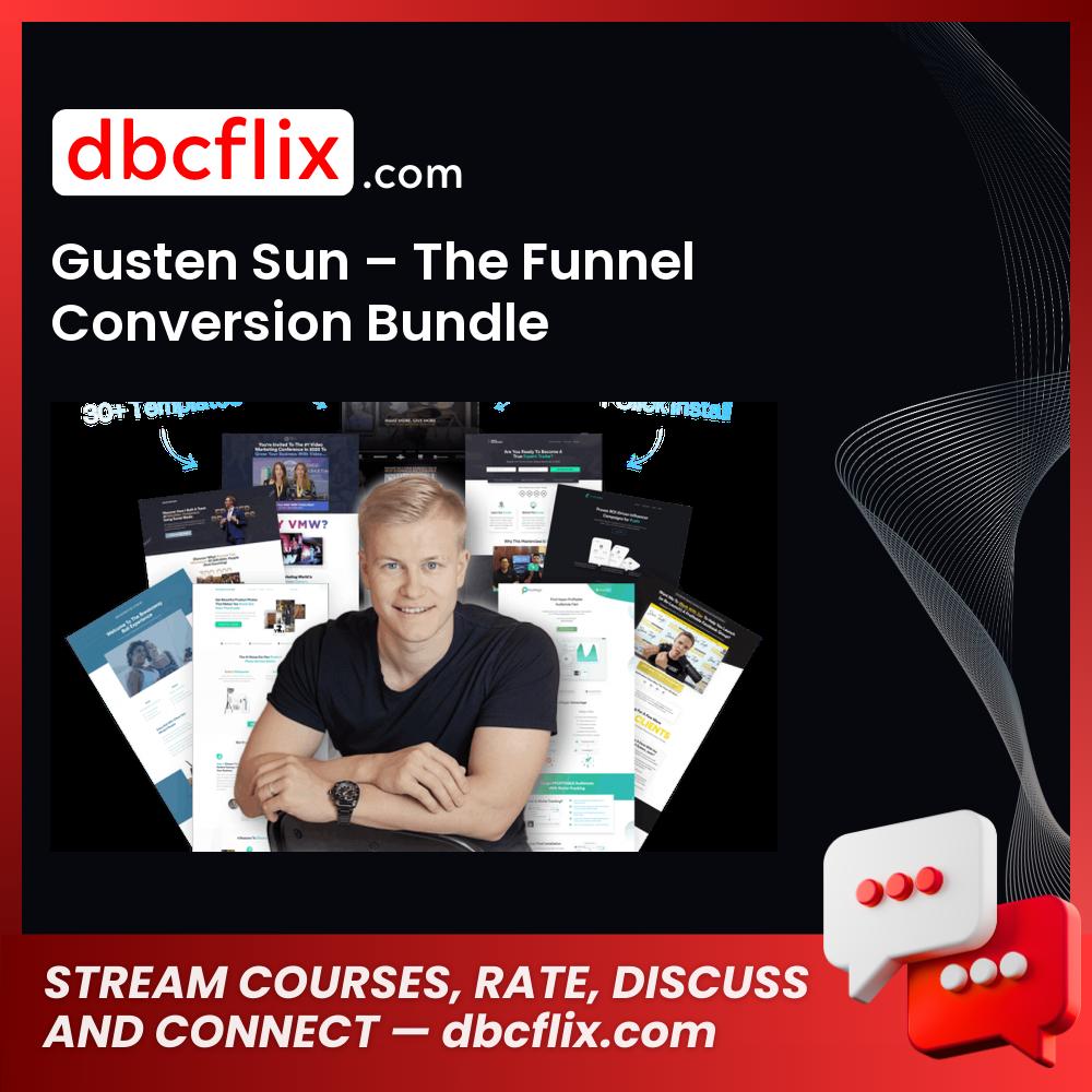 download, downloadbusinesscourse, free, google drive, Gusten Sun – The Funnel Conversion Bundle, mega, rapidgator