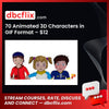 70 Animated 3D Characters in GIF Format – $12 free downoad, dbcflix, dbcflix.com, storedbc.com, downloadbusinesscourse, mega, google drive